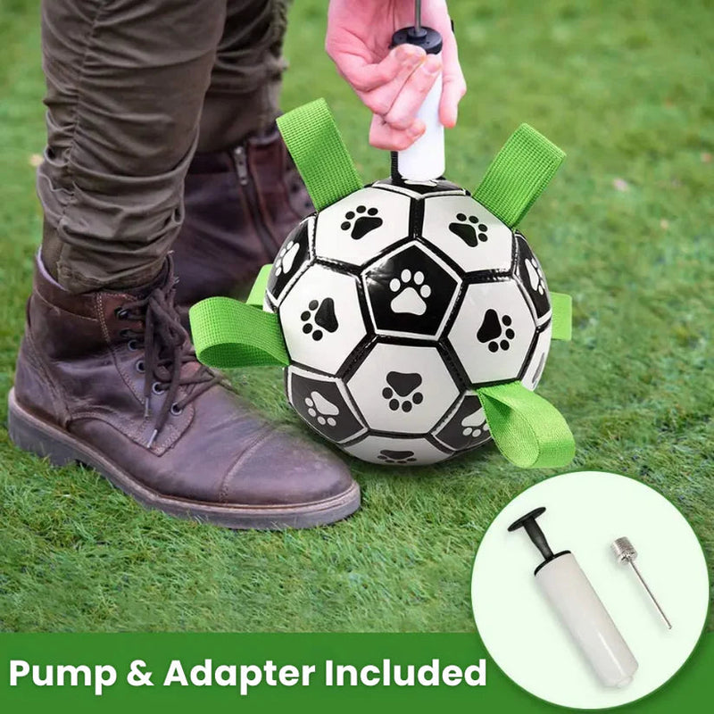 Interactive Dog Soccer Ball – Fun, Exercise & Family Bonding