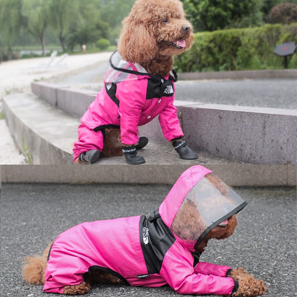 Dog Raincoat for Small and Medium Dogs — Waterproof Protection for Rainy Walks