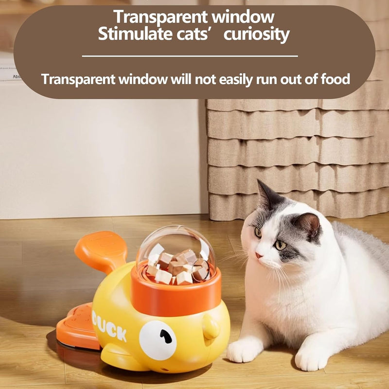 Duck Treat Dispenser – Slow Feeder & Interactive Toy for Dogs