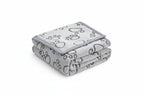 Soft Pet Blanket — Washable Fleece with Paw Print Design, 3 Sizes