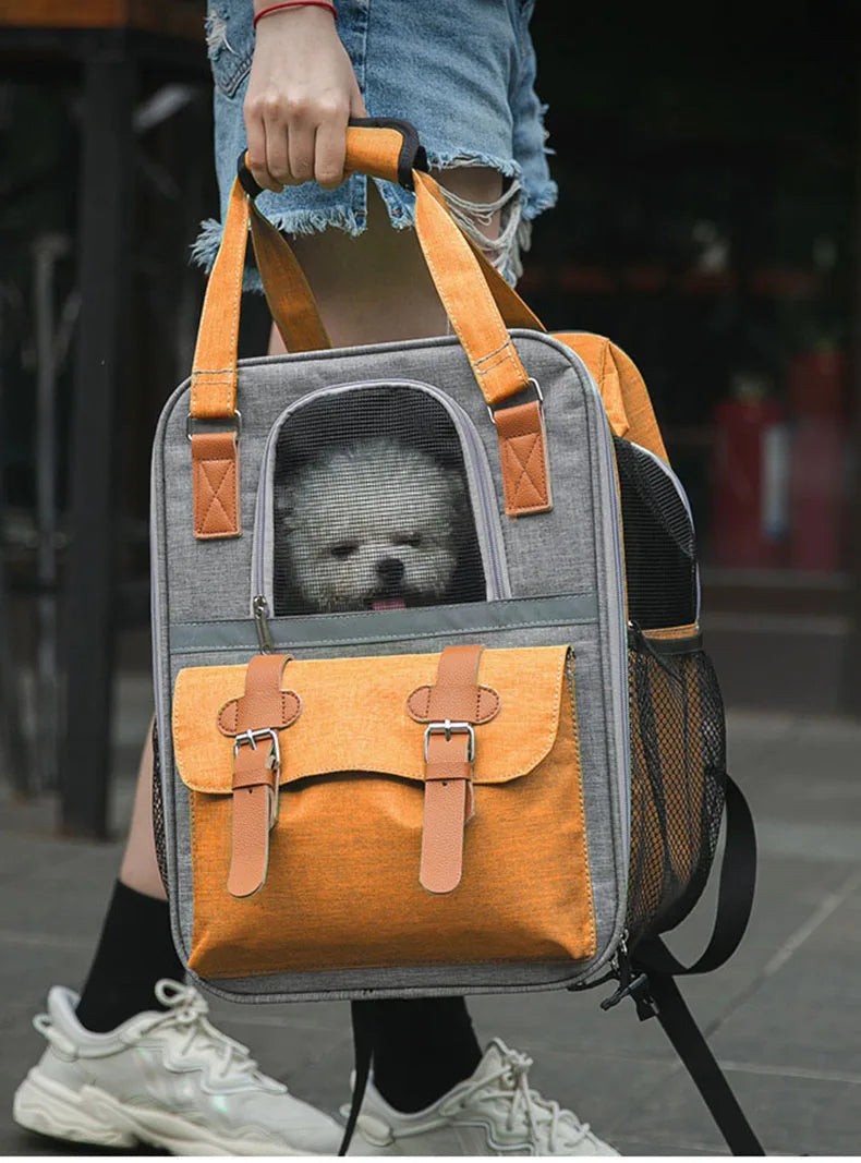Dog Carrier Bag – Comfort & Safety for Pets up to 22 lbs