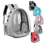 Pet Carrier Backpack – Transparent Panoramic Window for Cats & Dogs