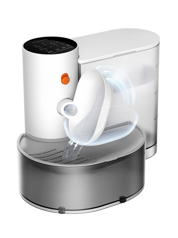 Smart Pet Water Fountain – 3L Dual-Tank, Cordless & Easy Clean