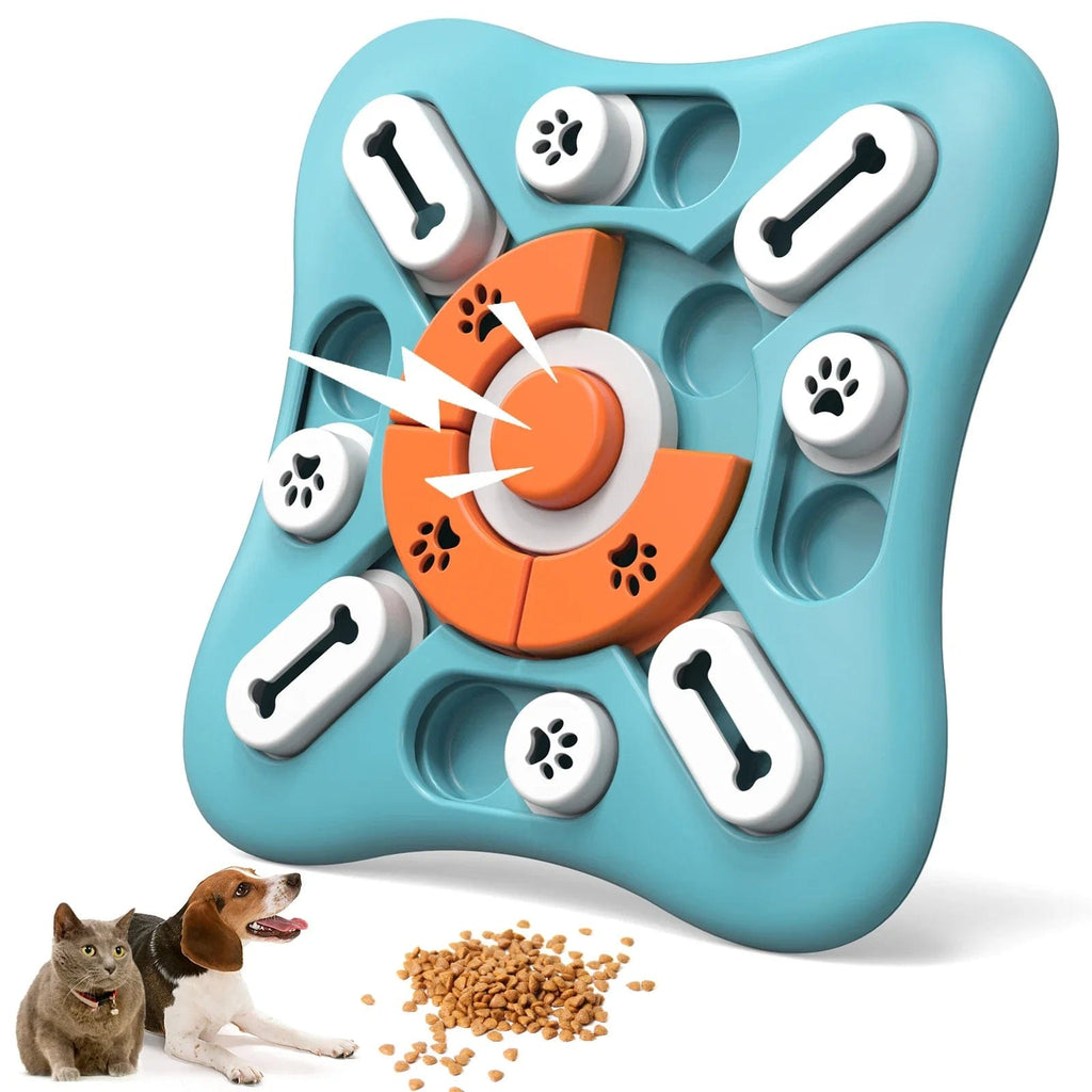 Dog Puzzle Toy — Treat Dispensing Brain Game for Mental Stimulation