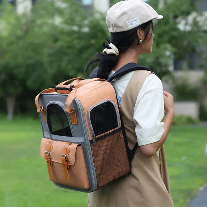 Dog Carrier Bag – Comfort & Safety for Pets up to 22 lbs