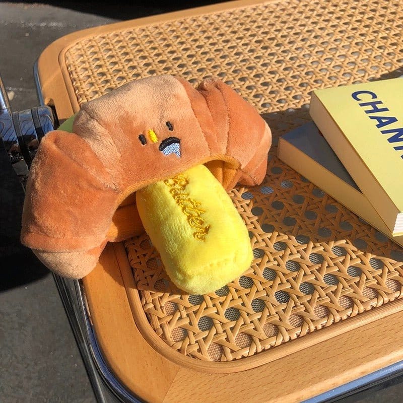 Plush Squeaky Dog Toy – Soft Toy for Puppies & Small Dogs