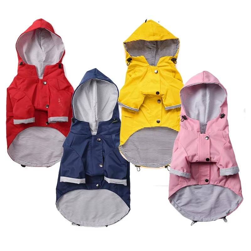 Waterproof Dog Rain Jacket — Full Protection on Rainy Days