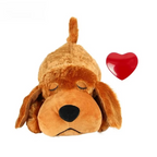 Heartbeat Puppy Plush Toy — Real-Feel Pulse & Overnight Warmth for Anxious Dogs