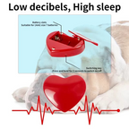 Heartbeat Puppy Plush Toy — Real-Feel Pulse & Overnight Warmth for Anxious Dogs