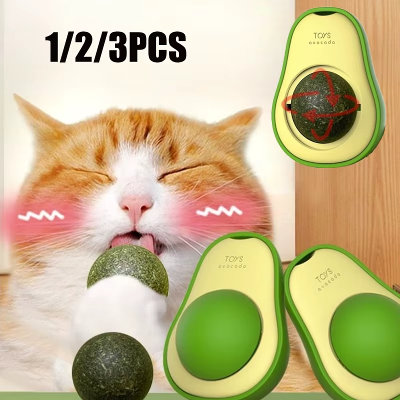 Avocado Catnip Cat Toy — Natural Herb Stimulates Play and Hunting Instinct