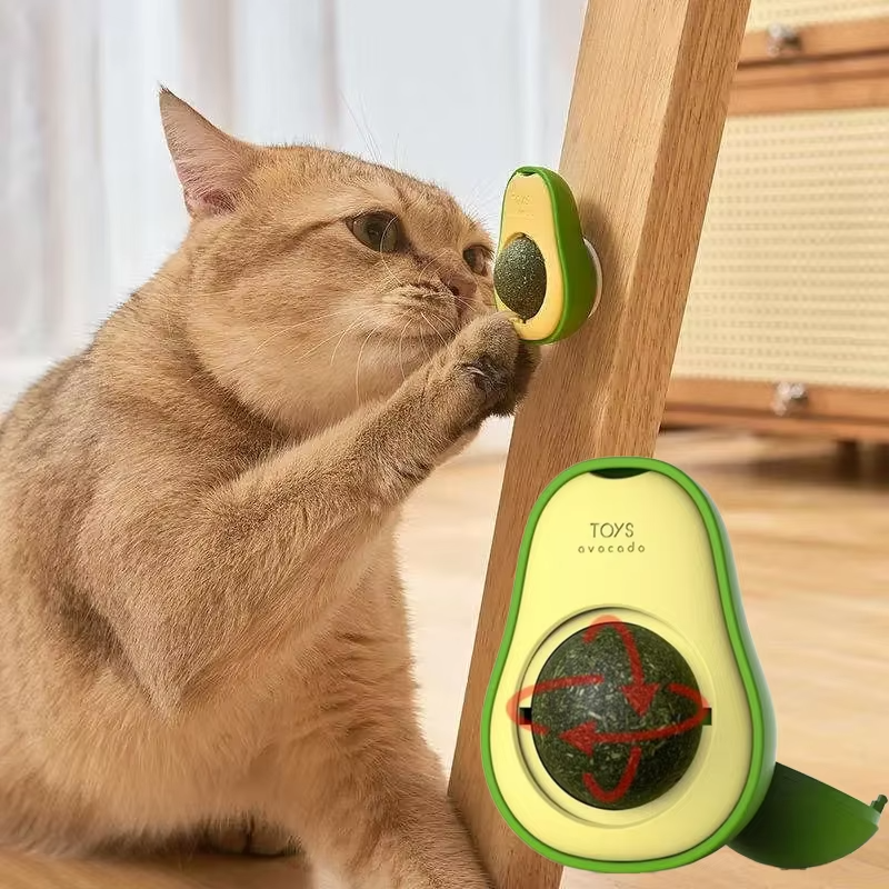 Avocado Catnip Cat Toy — Natural Herb Stimulates Play and Hunting Instinct