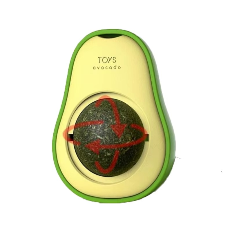 Avocado Catnip Cat Toy — Natural Herb Stimulates Play and Hunting Instinct