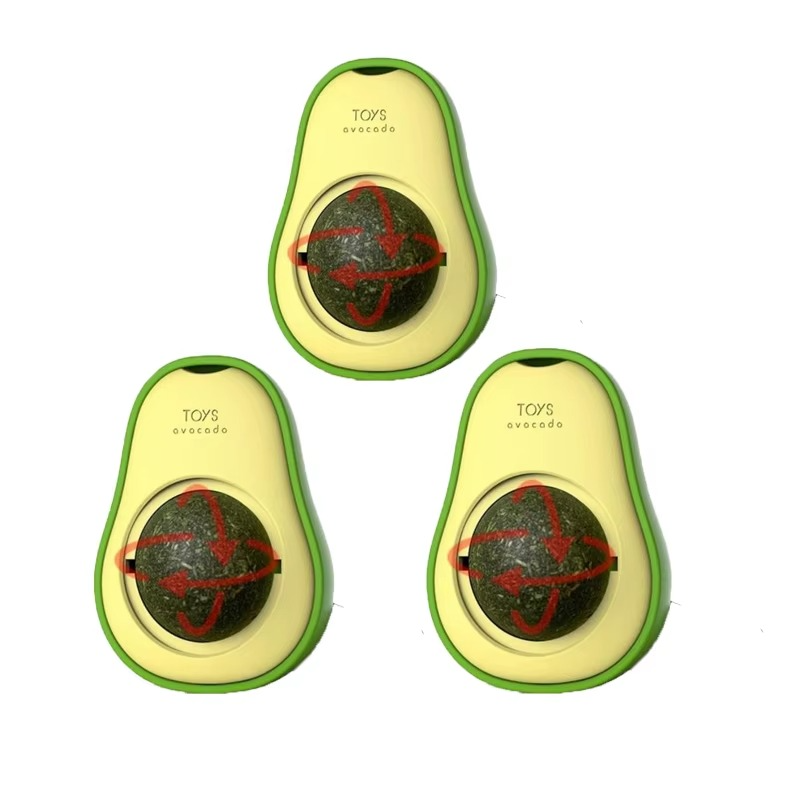 Avocado Catnip Cat Toy — Natural Herb Stimulates Play and Hunting Instinct