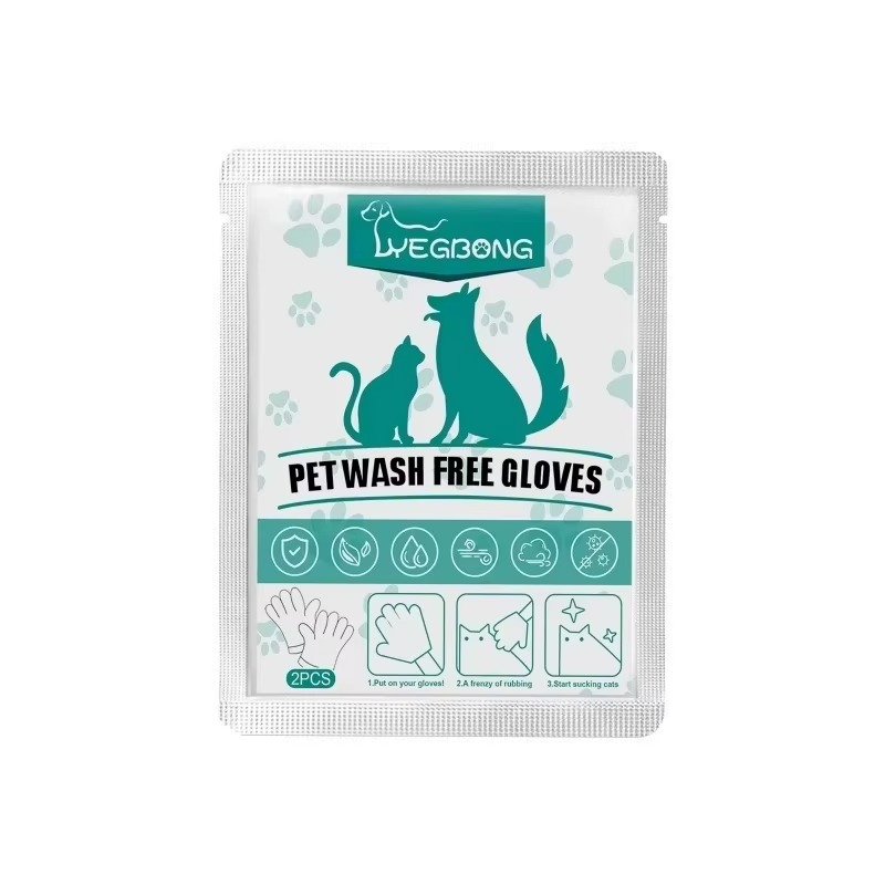 Waterless Pet Cleaning Glove — Quick Clean Without a Bath