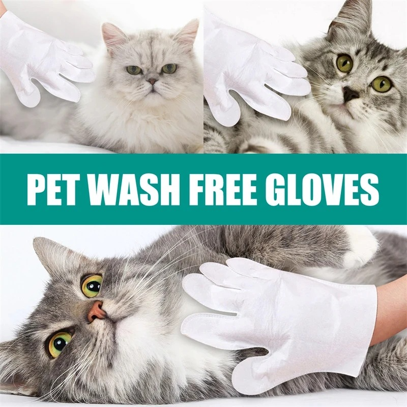 Waterless Pet Cleaning Glove — Quick Clean Without a Bath