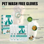 Waterless Pet Cleaning Glove — Quick Clean Without a Bath