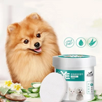 Pet Eye Cleaning Wipes — Gentle Daily Eye Hygiene for Dogs and Cats