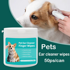 Pet Ear Cleaning Wipes — Gentle Daily Ear Hygiene for Dogs and Cats