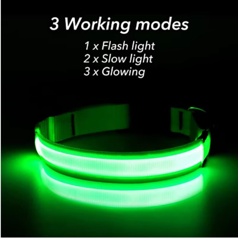 LED Pet Collar — High-Visibility Night Safety for Dogs and Cats