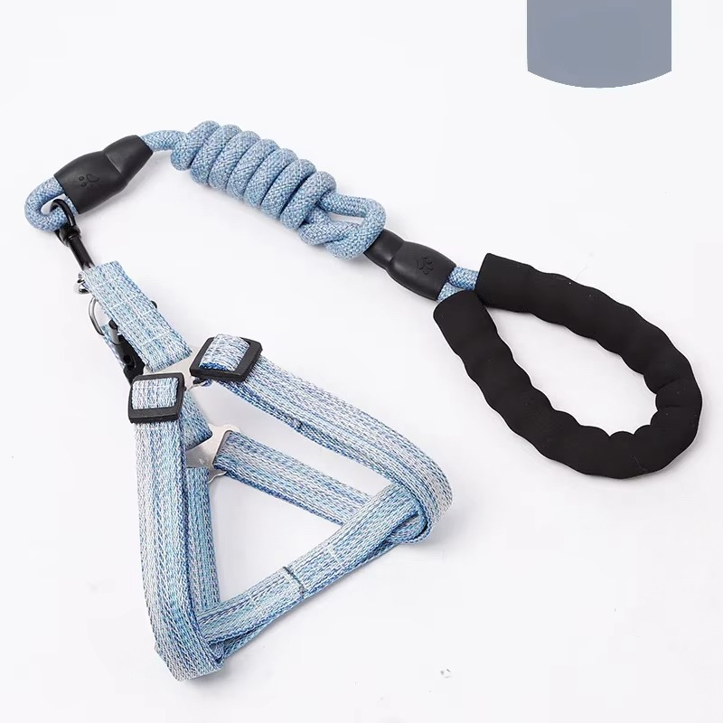 Adjustable Dog Harness and 1.5m Leash Set