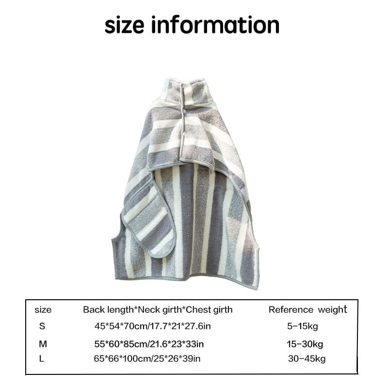 Microfiber Dog Towel — Quick-Dry Ultra-Absorbent for Dogs