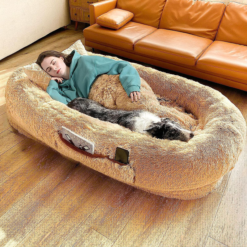 Human-Sized Dog Bed – The Coziest Comfort You’ll Ever Experience!
