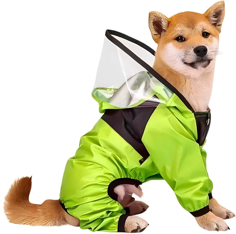 Dog Raincoat – Waterproof Comfort for Small & Medium Dogs