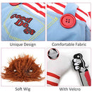 Chucky Pet Costume – Scary & Hilarious Halloween Outfit for Dogs & Cats