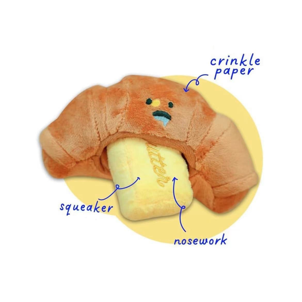 Plush Squeaky Dog Toy – Soft Toy for Puppies & Small Dogs