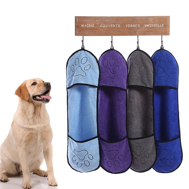Pet Drying Mitt — Ultra-Absorbent Microfiber Glove for Faster, Mess-Free Drying