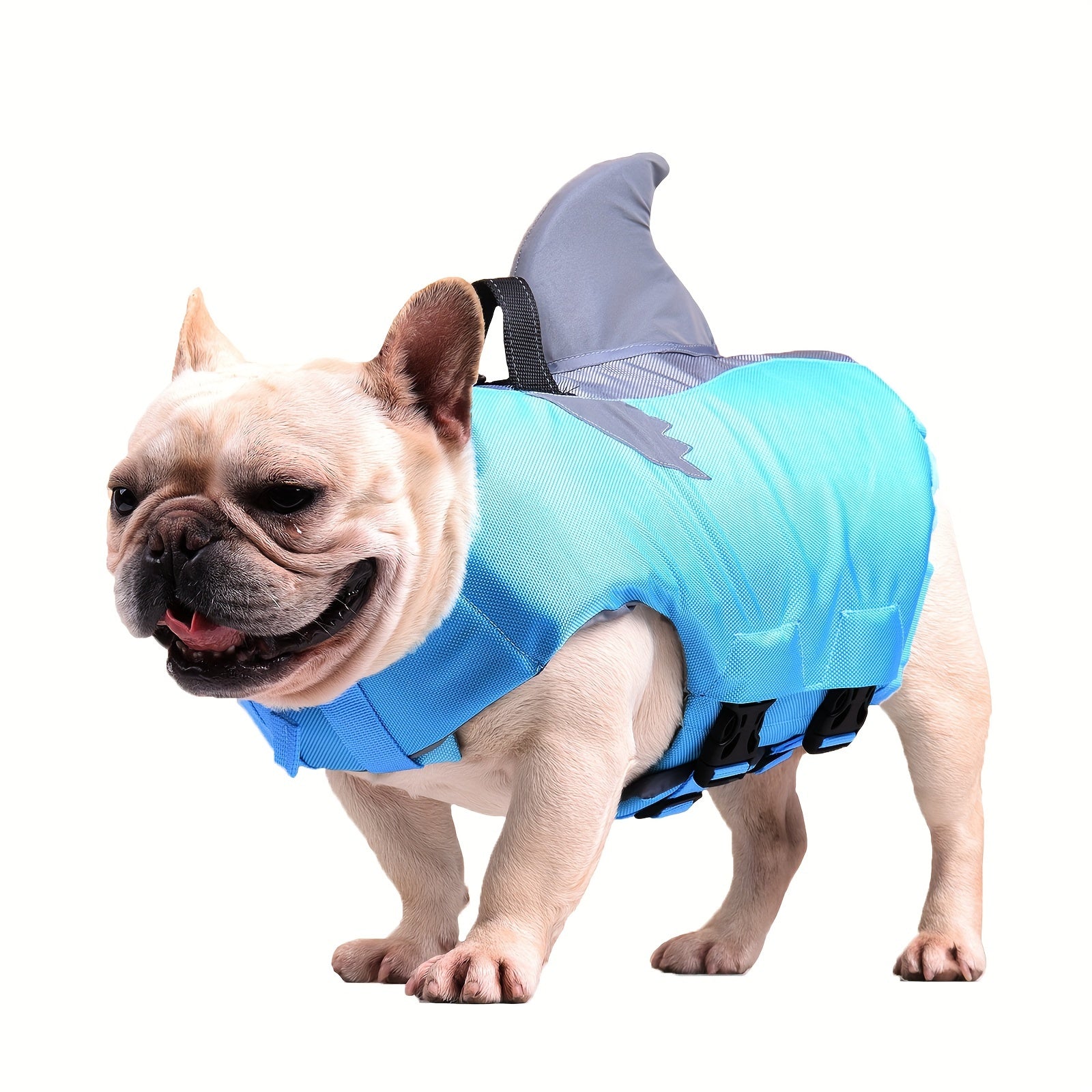 Shark-Shaped Dog Life Jacket