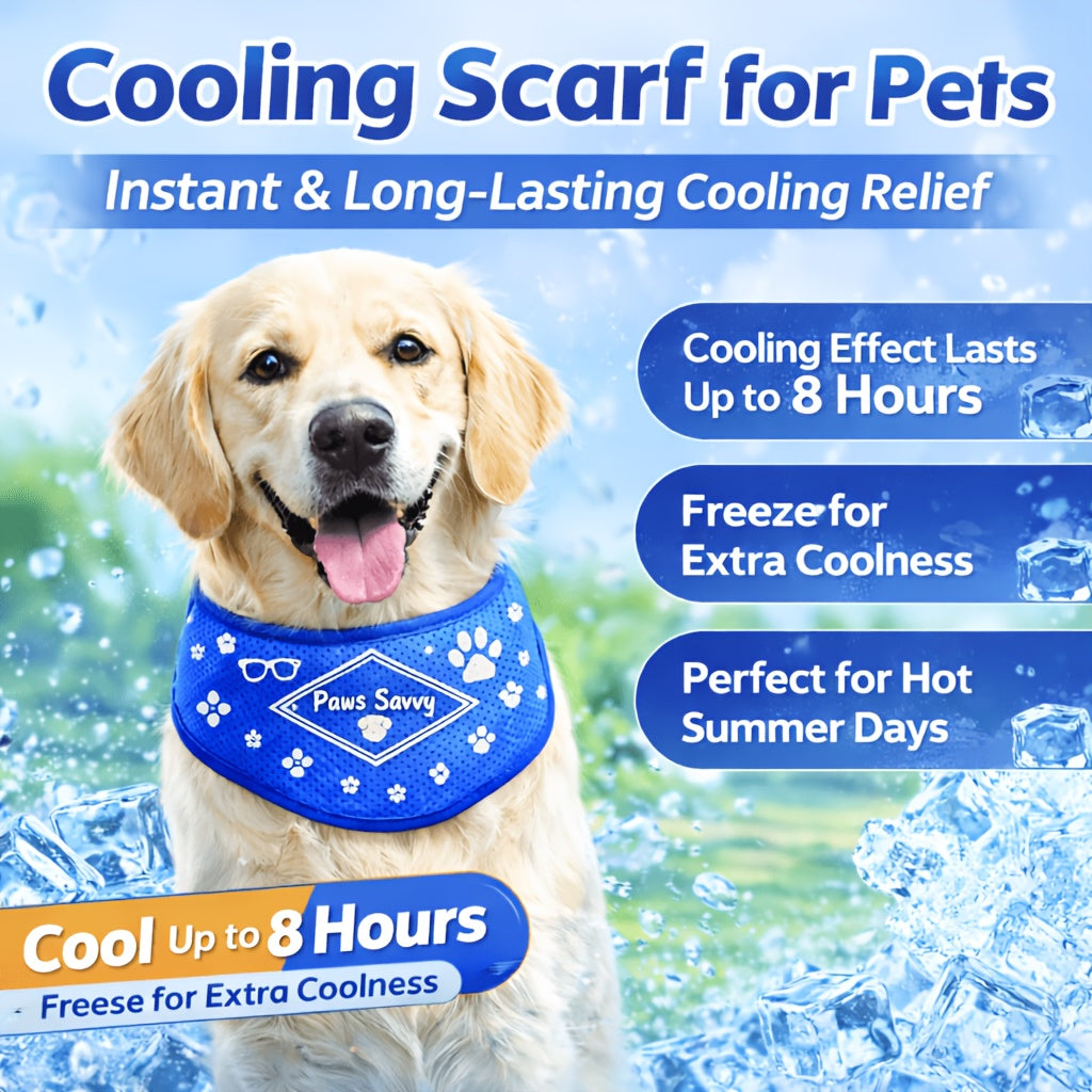 PVA Cooling Dog Bandana