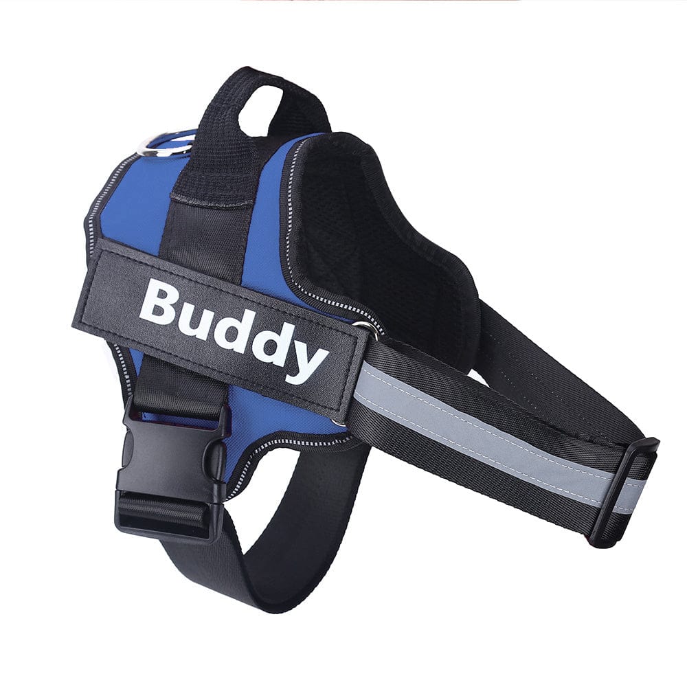 Personalized No-Pull Reflective Dog Harness — Adjustable, Secure & Safer Walks