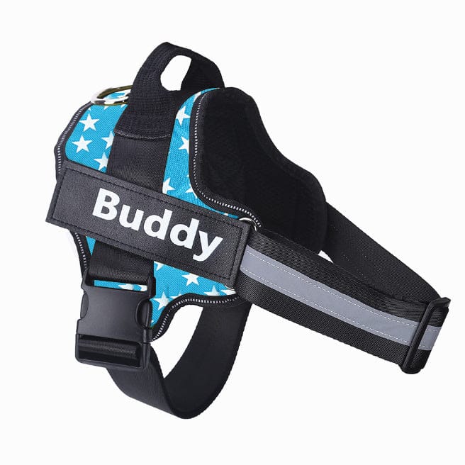 Personalized No-Pull Reflective Dog Harness — Adjustable, Secure & Safer Walks