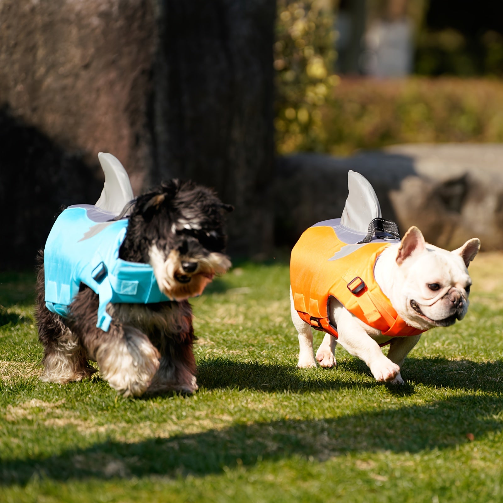 Shark-Shaped Dog Life Jacket