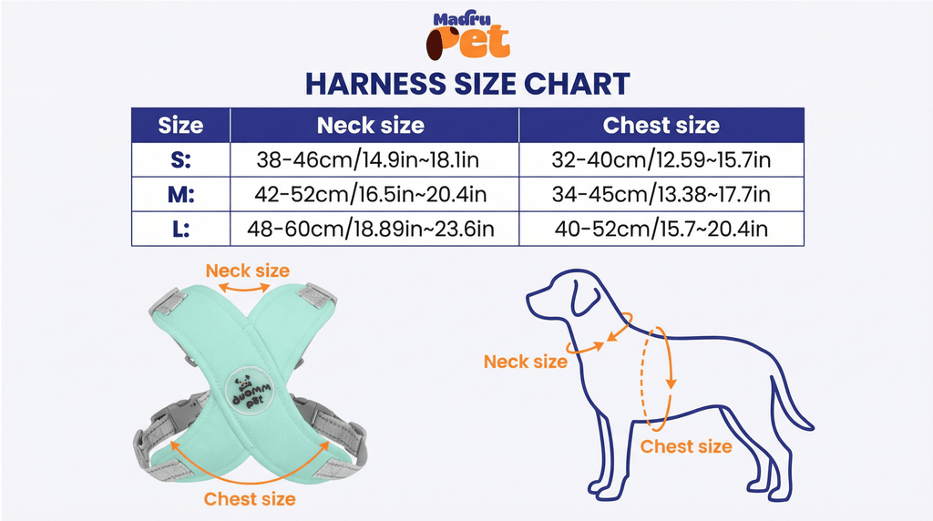 No-Pull Dog Harness & Leash Set — Padded Comfort for Daily Walks