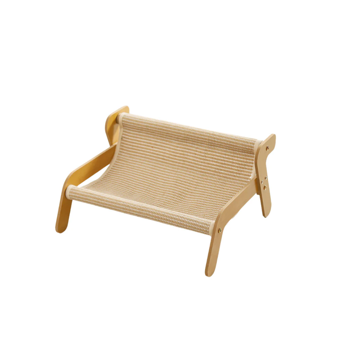 Sisal Cat Armchair — 3-in-1 Scratcher, Bed and Private Hideout