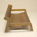 Sisal Cat Armchair — 3-in-1 Scratcher, Bed and Private Hideout
