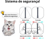 Cat Door Flap — 4-Way Locking, 4 Sizes, Full Freedom for Your Cat
