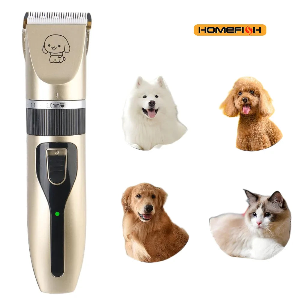Cordless Silent Pet Clipper — Precise At-Home Grooming for Dogs and Cats