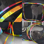 Cat Tunnel Tent — Foldable Hideout with Tunnel for Play and Rest