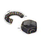 Cat Tunnel Tent — Foldable Hideout with Tunnel for Play and Rest