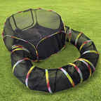 Cat Tunnel Tent — Foldable Hideout with Tunnel for Play and Rest
