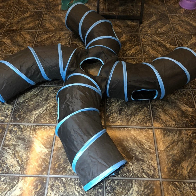 Interactive Cat Tunnel — Indoor Playground That Relieves Boredom and Stress
