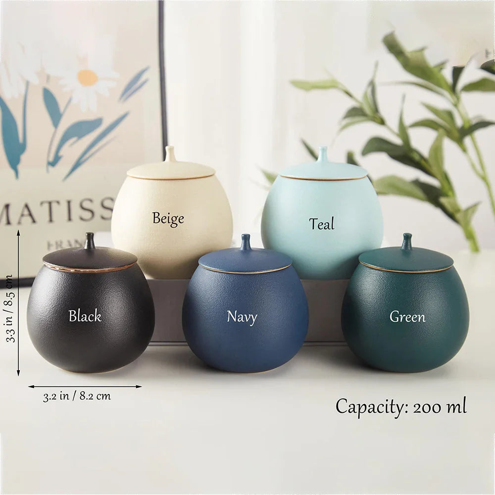 Personalized Ceramic Pet Memorial Urn — Custom Name and Tribute