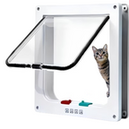 Cat Door Flap — 4-Way Locking, 4 Sizes, Full Freedom for Your Cat
