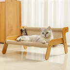 Sisal Cat Armchair — 3-in-1 Scratcher, Bed and Private Hideout