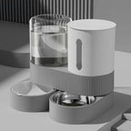 2-in-1 Automatic Pet Feeder and Water Dispenser — Scheduled Feeding Made Simple