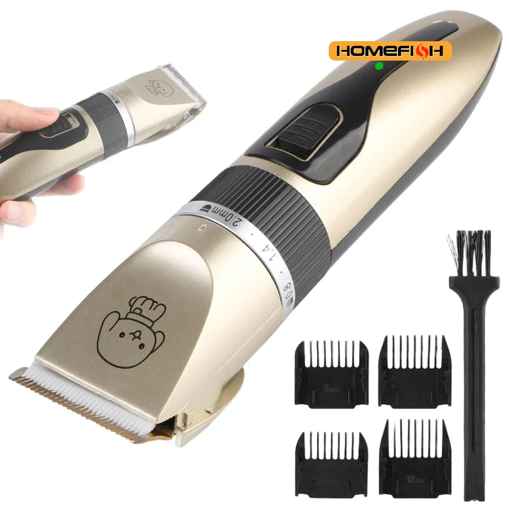 Cordless Silent Pet Clipper — Precise At-Home Grooming for Dogs and Cats