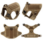 Tactical Military Dog Harness — Heavy-Duty Control with Reinforced Handle